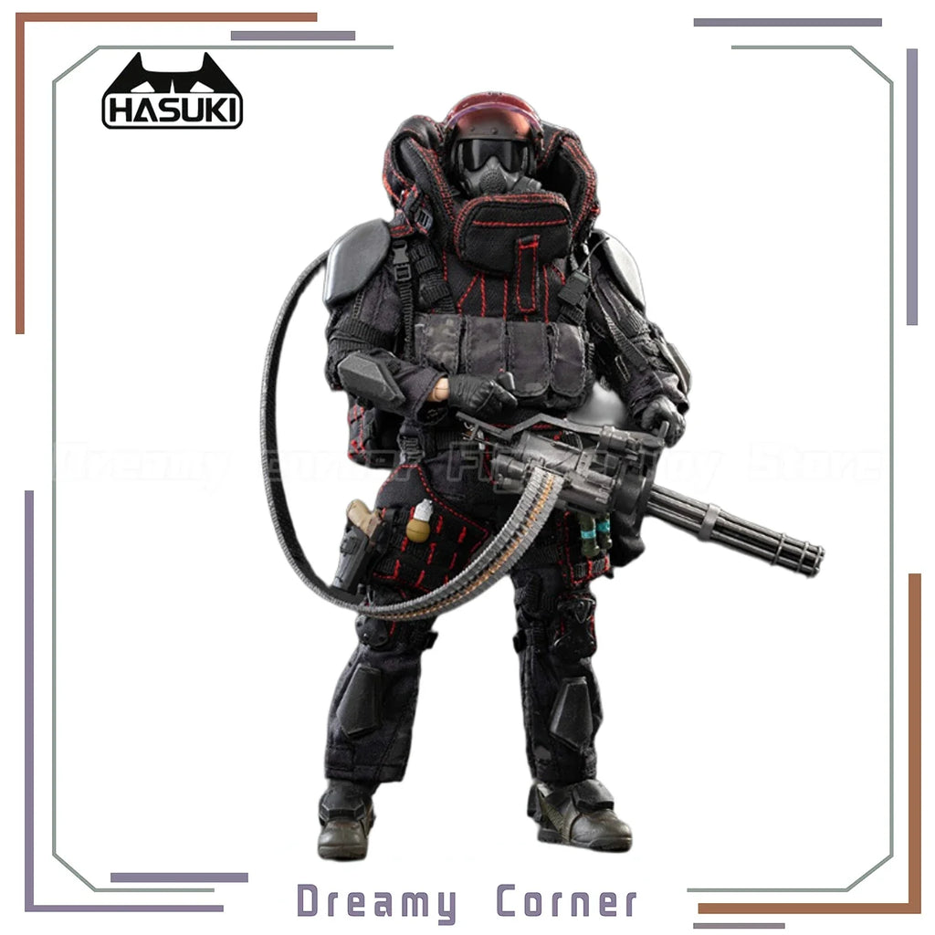 【In Stock】Original HASUKI SALVO Series SA-02 Black Ops Limited Edition 1/12 Action Figure Toy Model Collection