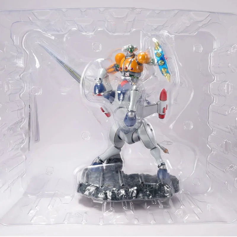 Bandai Genuine Figuarts ZERO Touche Métallique KOTETSU JEEG Anime Action Figure Collectible Model Toys Ornaments Gift Children