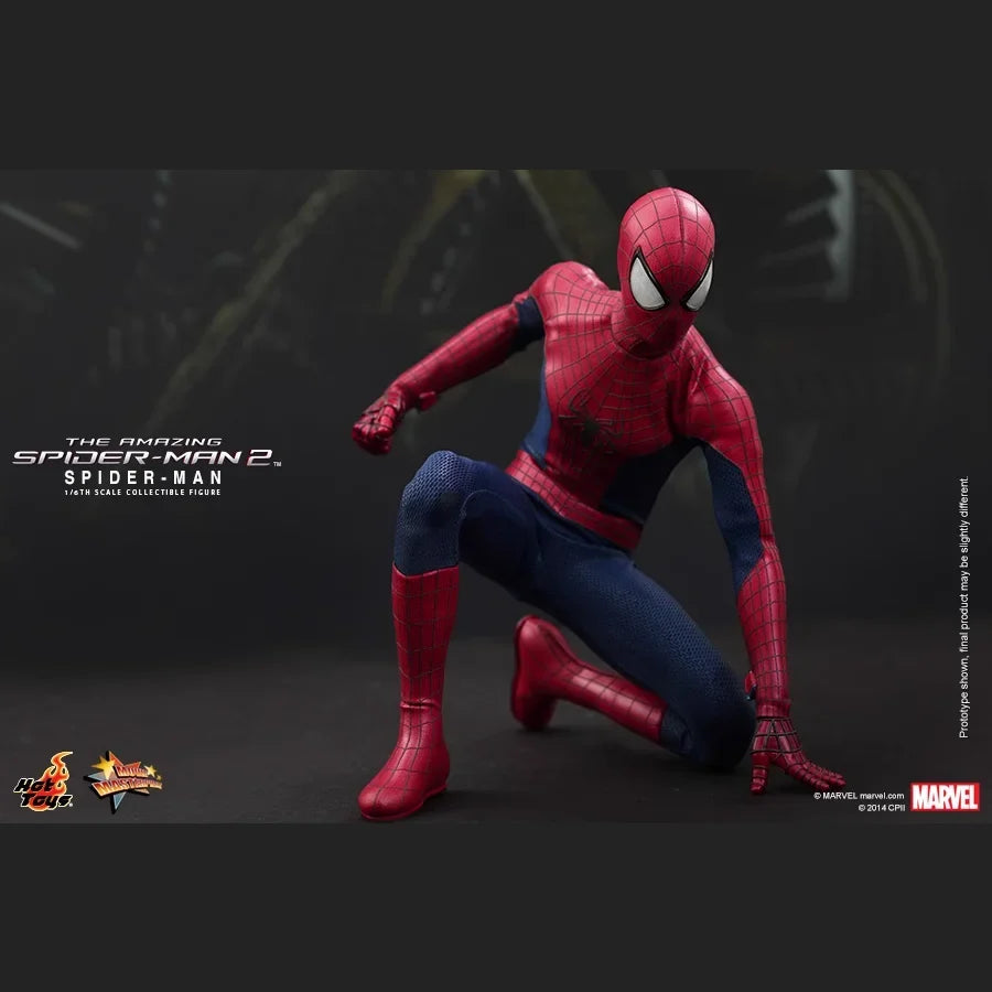 HotToys 1/6 MMS244 The Amazing Spider-Man 2 Spider-Man 2.0 Action Figure Model Toys 12-inch collection scene ornaments gift