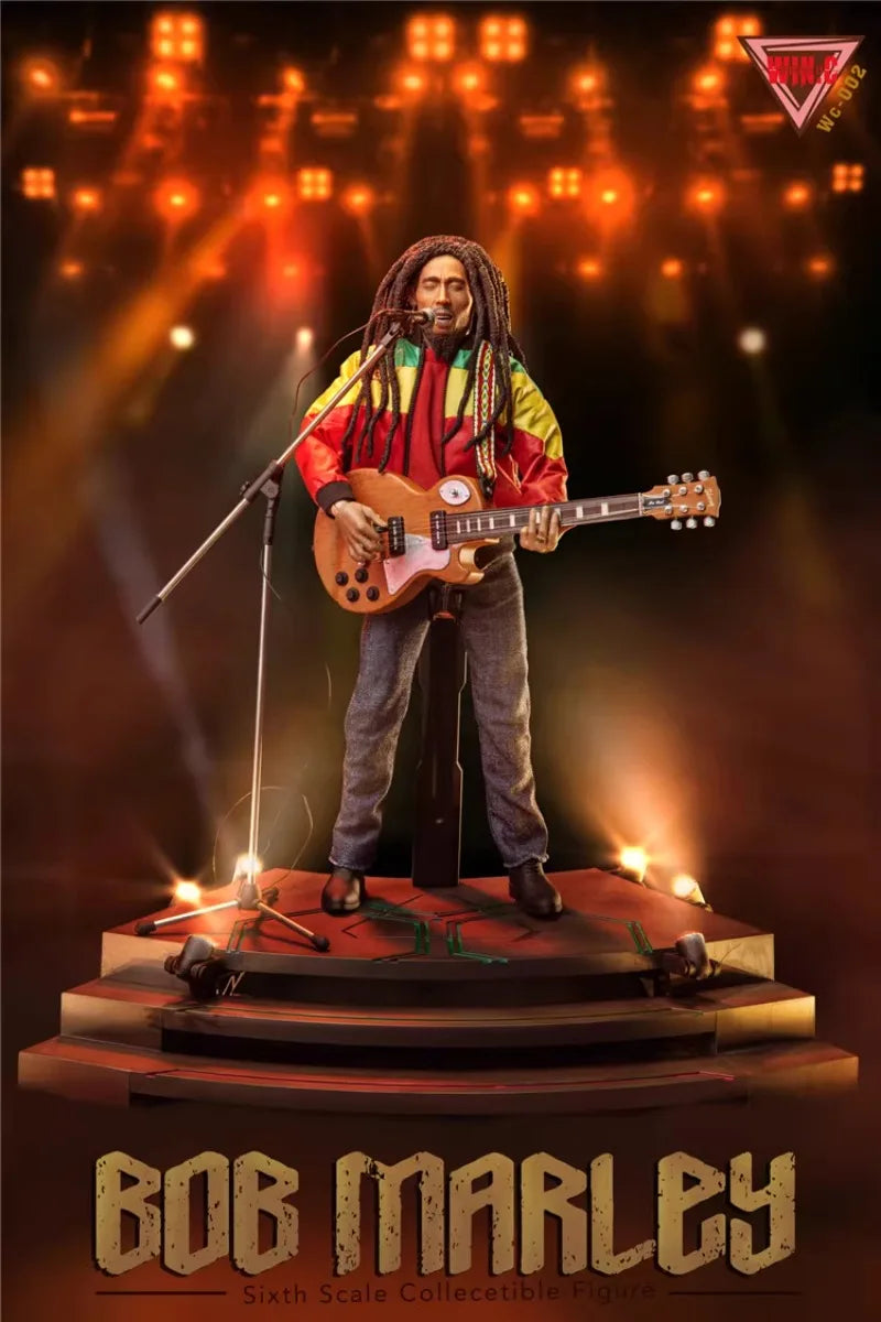2025 Brand New Win.C Studio Wc002 1/6 Male Soldier Bob Marley Excellent Artist Singer Full Set 12 Inch Action Figure Model Toys