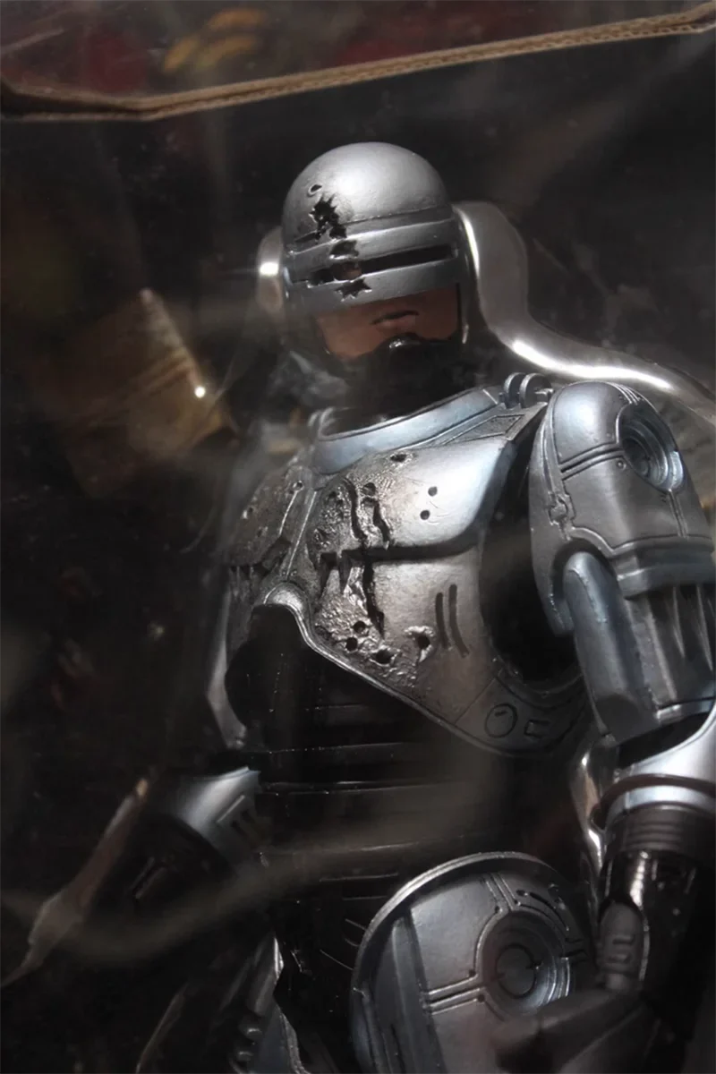 Original Movie Series RoboCop Alex Murphy Action Figure Model Toys 12-inch Collectible Scene Ornaments Gift