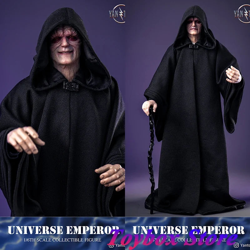 Yantoys JR06 1/6 Male Universal Empire Emperor Action Figure Fiction Movie Delicate Mini 12" Full Set Soldier Model Collection