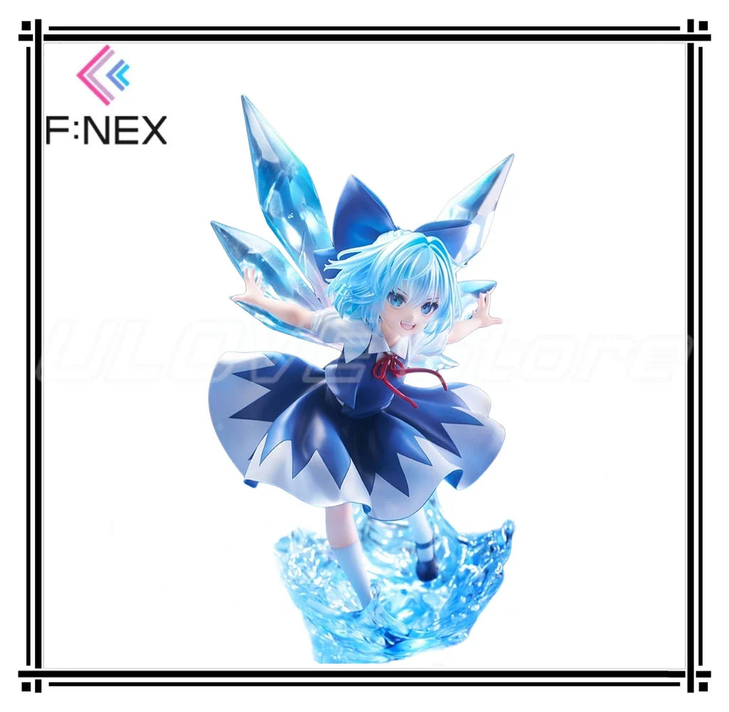In Stock Original F:NEX Oriental Project Cirno Chiruno Anime Figure Model Collection Gift Ornament