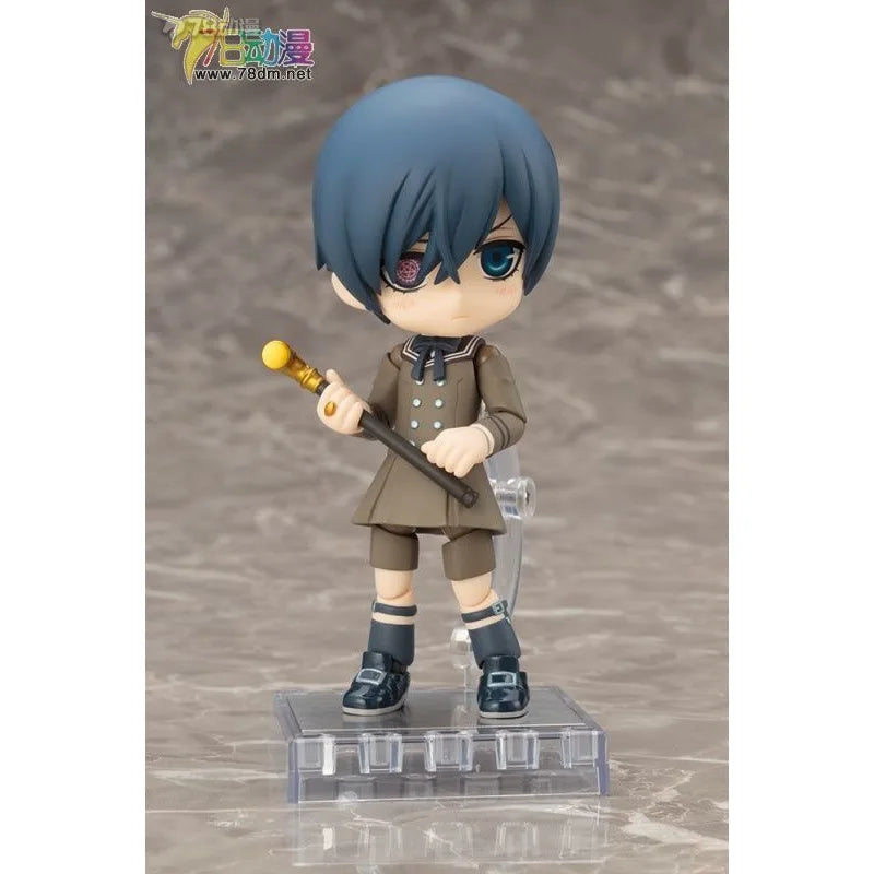 Kotobukiya Original Cu-poche Finished Product Movable Black Butler Anime Charles Action Figure Model Toys Model Gifts for Boys