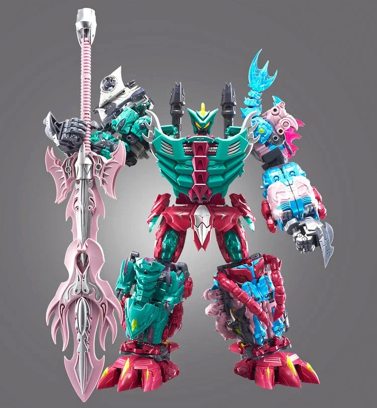 In Stock TFC Poseidon Piranacon P001-006 Submarine Crazy Fit Full Set of 6 Reprints Action Figure Transforming Toy