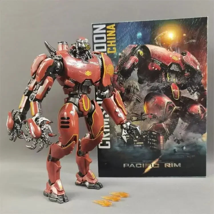 Pacific Rim Anime Figure Deluxe Light Edition Crimson Typhoon Light Action Figures Decoration Christmas Gift For Kids Toys