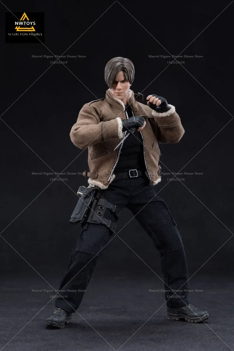 1/12 Scale Urban Experts Modern Agents Mature Cool Leon 6-inch Full Set Action Figure Soldier In Stock Nwtoys Basic Edition