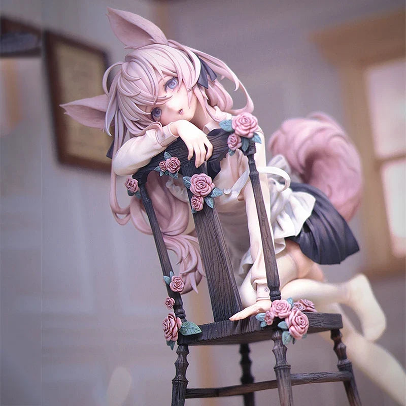 Anime DeadPrinc Figurine GK Rabbit Flova Action Figure Yotsuba Nakano Ichika Statue Azur Lane MNF Le Malin Figure Bunny Doll Toy