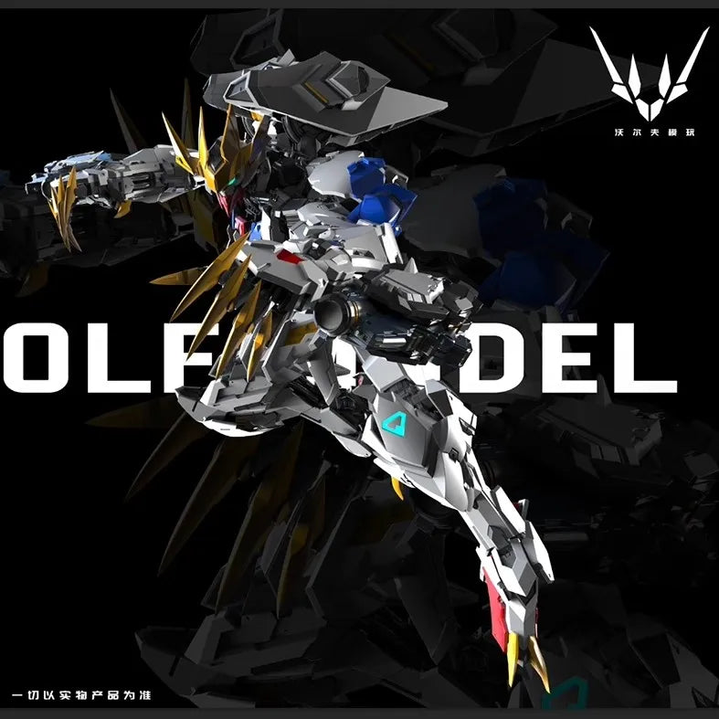 【In Stock】 Wolf Technology 1/100 Wolf King Alloy Skeleton Assembly Model Mecha Stitch Assembly Model Kit Action Figure Toy Gifts