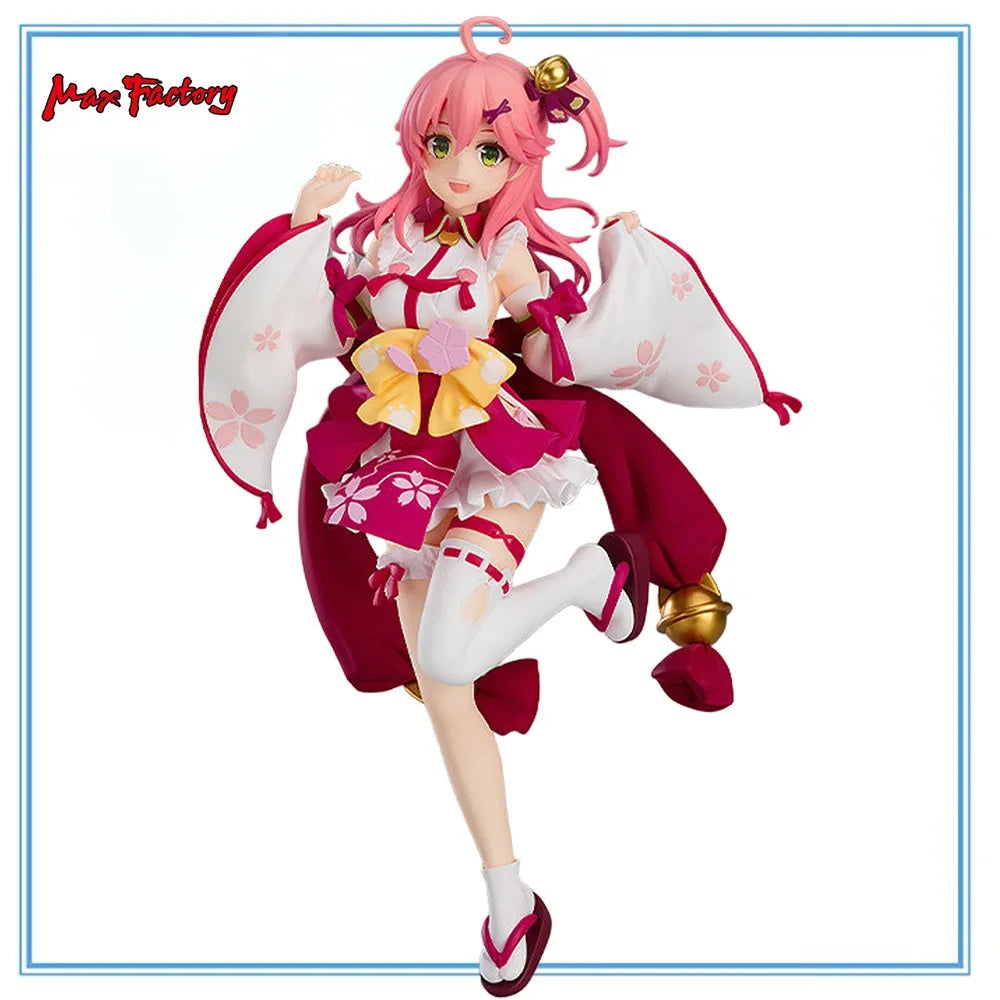 100% Original auf Lager Max Factory Pop Up Parade Sakura Miko Anime Figur Kollektion Serie Modell Dekoration