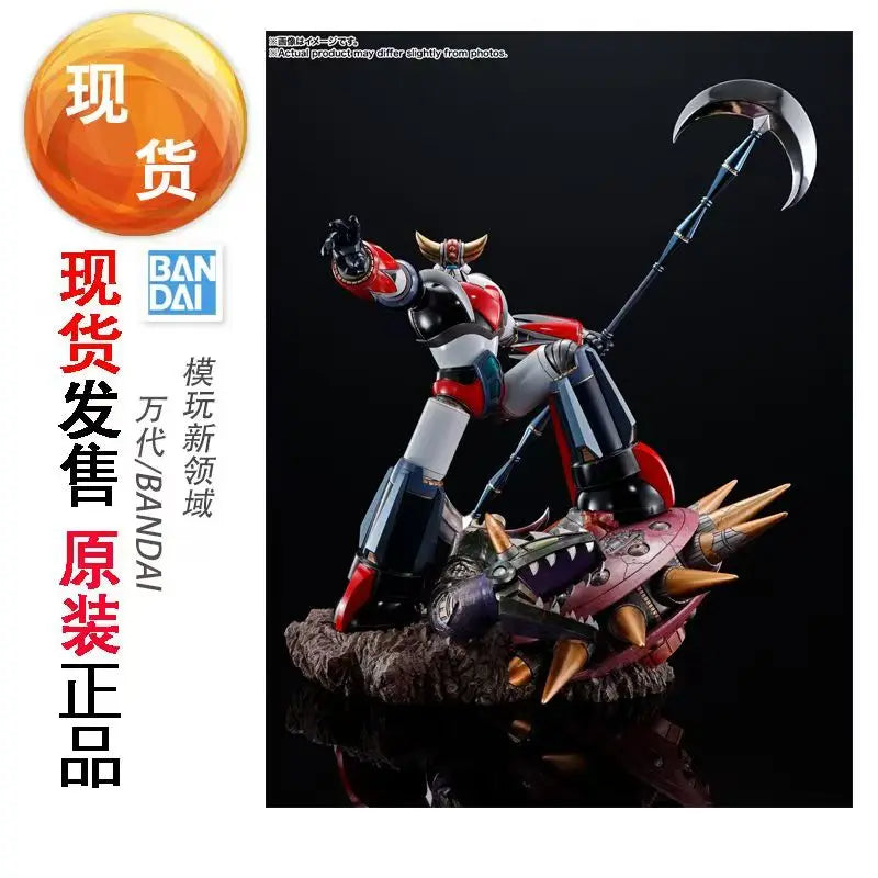 Bandai Original Figuarts Zero Metallic Touch UFO Robot Grendizer Anime Actionfigur Sammlerstück Modell Spielzeug Ornament Geschenk
