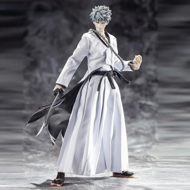 Model GT Bleach Kurosaki Ichigo Aizen Sousuke Ukitake Jushiro Ichimaru Gin 18cm/7inch 1/10 SHF Anime Action Figure Toys Gifts