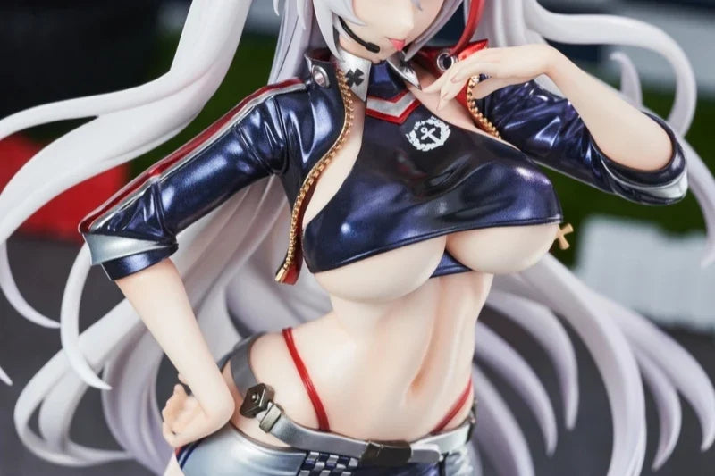 Resin Figure Kit Prinz Eugen WF2024W Azur Lane Race Queen 1/7 Unpainted Garage Resin Kit Model GK