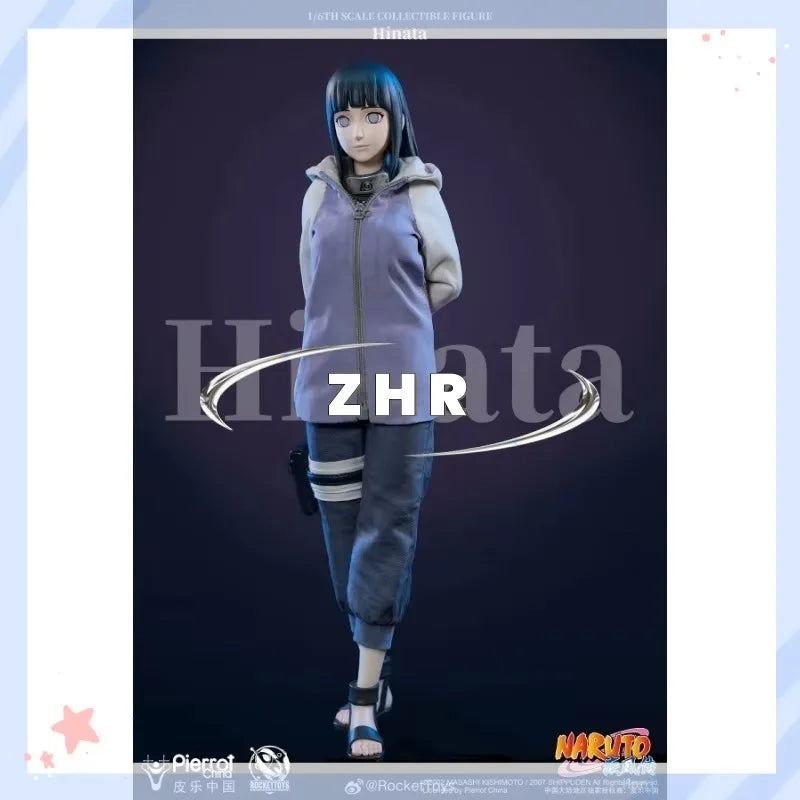 In Stock RocketToys ROC-006 Naruto Shippuden Hinata Hinata 1/6 movable figure Animation Model Action Figure Toy Collection Gift