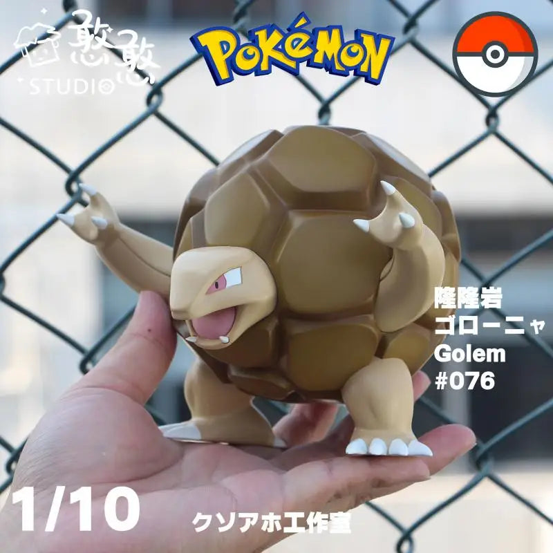 Pokemon 1/10 GK Golem Anime Action Figure Model Toys Gift for Birthday Children