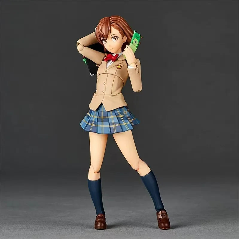 Kaiyodo Wheel Technology Series Surprise Yamaguchi Misaka Mikoto with Special Bonus Figures