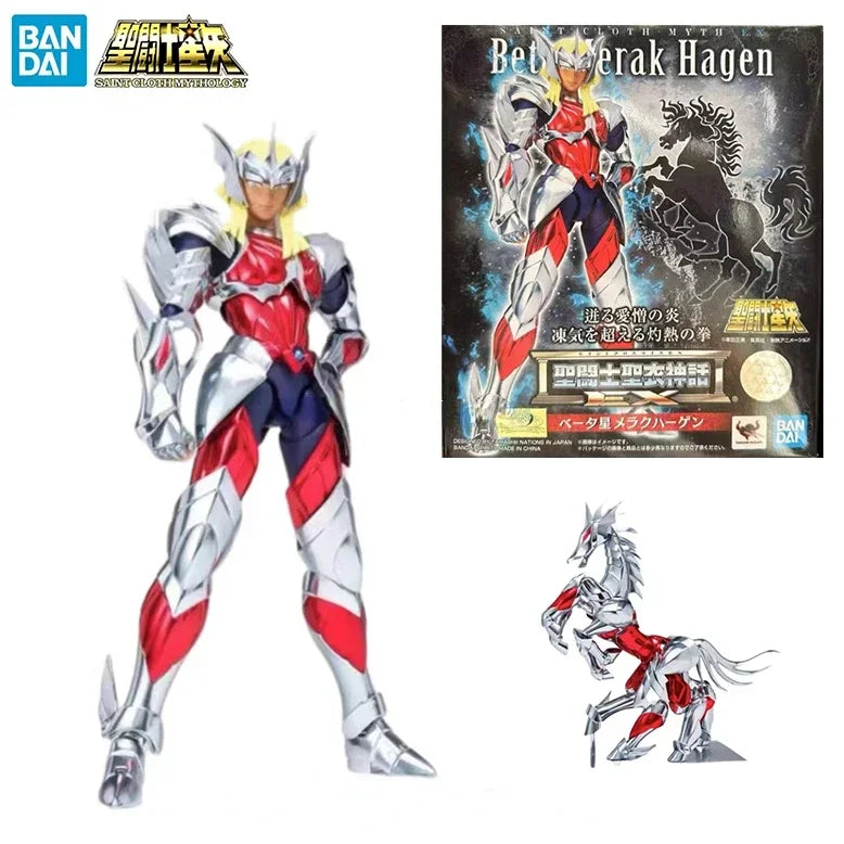 In Stock BANDAI Saint Cloth Myth EX Beta Merak Hagen Saint Seiya Anime Character Model Toy Collection Gift