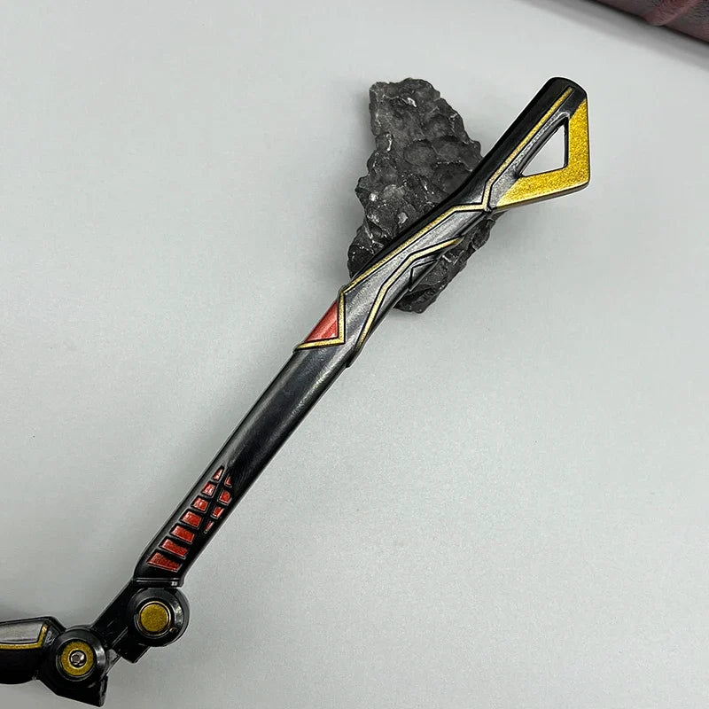 30cm Death Grip Apex legends Game Merchandise Heirloom Revenant Metal Scythe Model Home Ornament Craft Collection Toy Boy