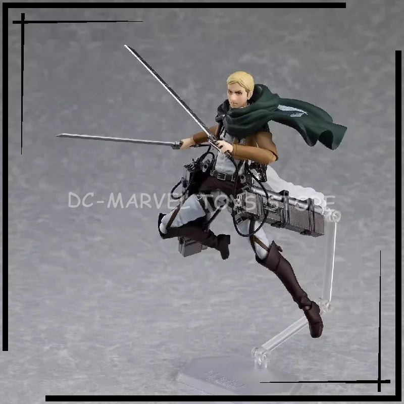 Figma 446 Max Factory Attack On Titan Commander Erwin Erwin Smith Anime Action Figures Action Figure Anime Action Figures Toys