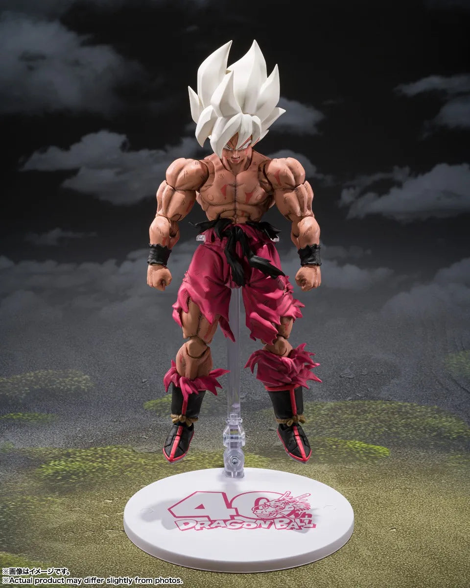 In Stock Genuine BANDAI SHFiguarts Genkida Matsuri Edition Legendary Super Saiyan Son Goku Figure Anime Dragon Ball Action Model
