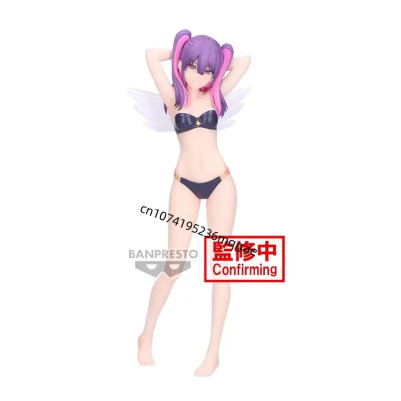 In Stock Bandai 2.5 Dimensional Seduction RIRISA AMANO Lily Elu Ariel Anime Action Figures Model GLITTER & GLAMOURS Ornaments