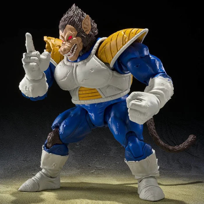 new In Stock Bandai Soul Limited SHF Saiyan Invasion Vegeta Big Ape Giant Ape Brand  Anime Figure Model Collection Toy Gift