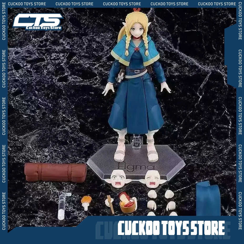 New In Stock Max Factory Figma#633 Delicious In Dungeon Marcille Anime Figures Gk Pvc Action Figure Collectible Model Toys Gifts
