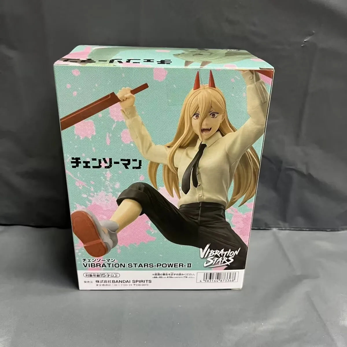 Anime Original Bandai Chainsaw Man Power Anime Action Figure Collectible Ornaments Figures Model Toys Birthday Gift 12cm