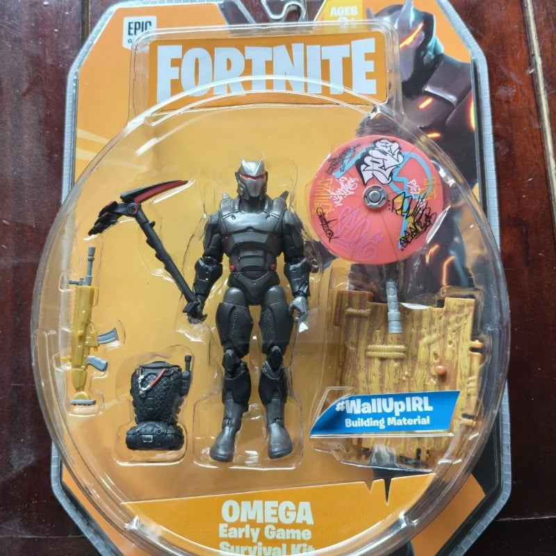 FORTNITE Early Game Survival Kit 1 Figure Pack Vendetta Anime Cartoon Action Figure Toy Kawaii PVC Model Doll Kids Birthday Gift