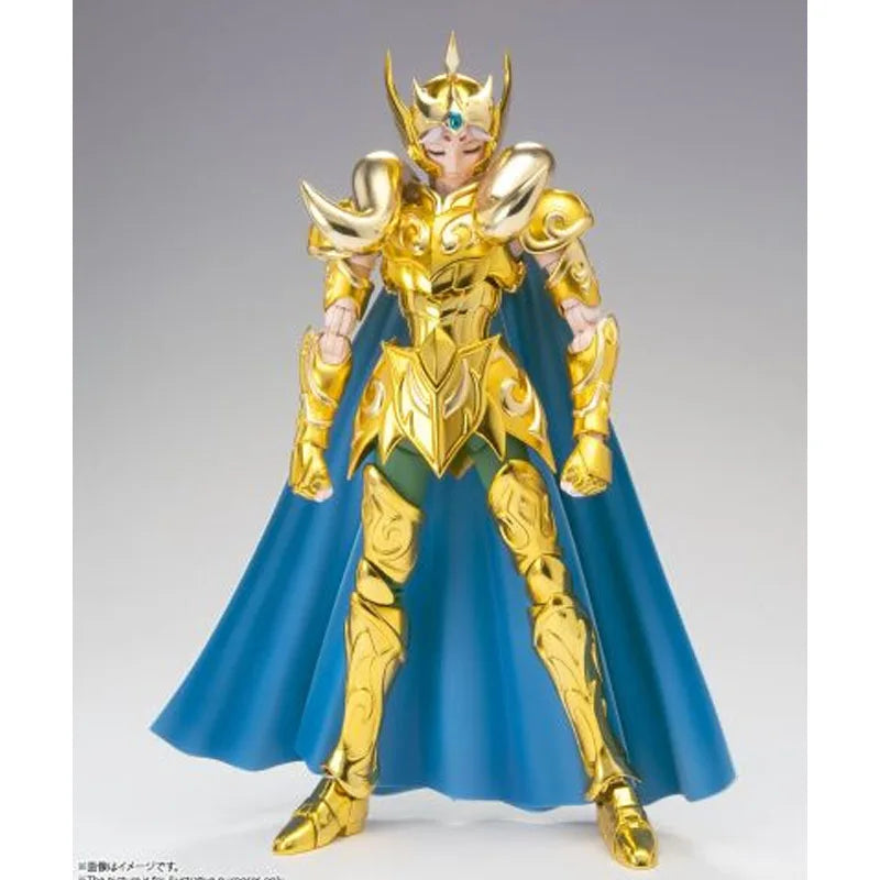 Bandai Original Myth Cloth EX Aries Mu 180mm Anime Action Figures Toys for Boys Christmas Gift Collectible Model Ornaments