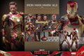 Original Hot Toys Iron Man Mms758 Action Figure 1/6 Avengers Iron Man Mk85 Mms759 Deluxe Edition Battle Damage Version Toys