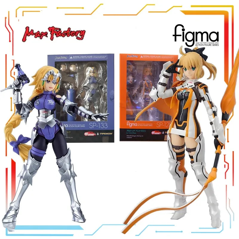 Brand New Spot Goods MAX Original FIGMA Series Joan of Arc Anime Figure Assembly Model Toys Collectible Model  Gifts for BOYS