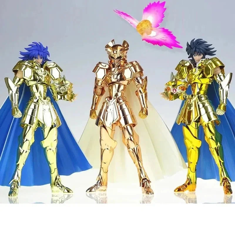 In Stock CS Model Saint Seiya Myth Cloth EX Gemini Saga With Galaxian Explosion Gold/24K/OCE Knights of the Zodiac Action Figure