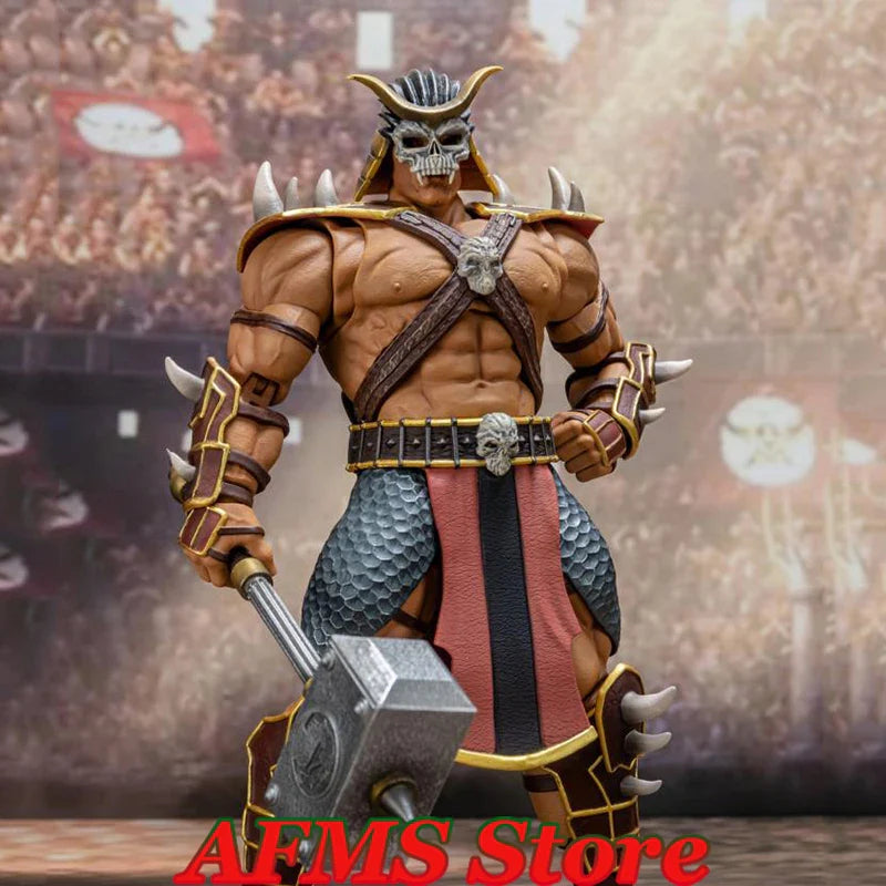 Storm Toys 1:12 Scale Sammlerfigur Shao Kahn Fighting Games Endgegner Komplettset 6 Zoll Herren Soldat Actionfigur Körper