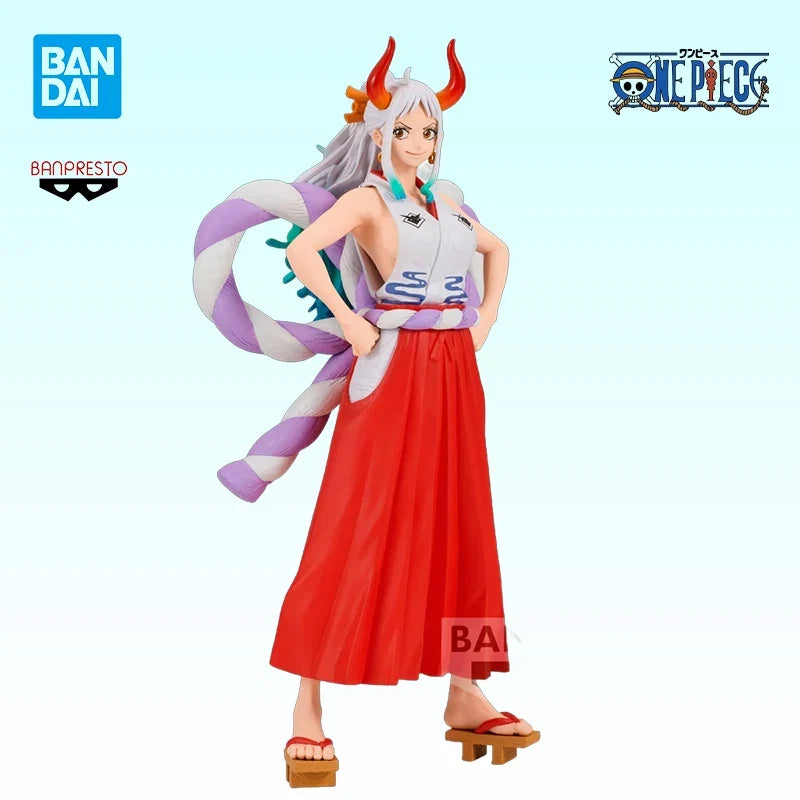 In Stock Original Banpresto KOA King of Artist One Piece Kawaii Yamato Action Figure Anime Genuine Model Toy