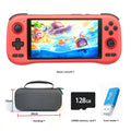 GAMINJA ANS22 Handheld Game Console 5.5-Inch HD Screen Dual Joysticks PSP & Arcade Retro Games Android OS 256GB Combined Memory