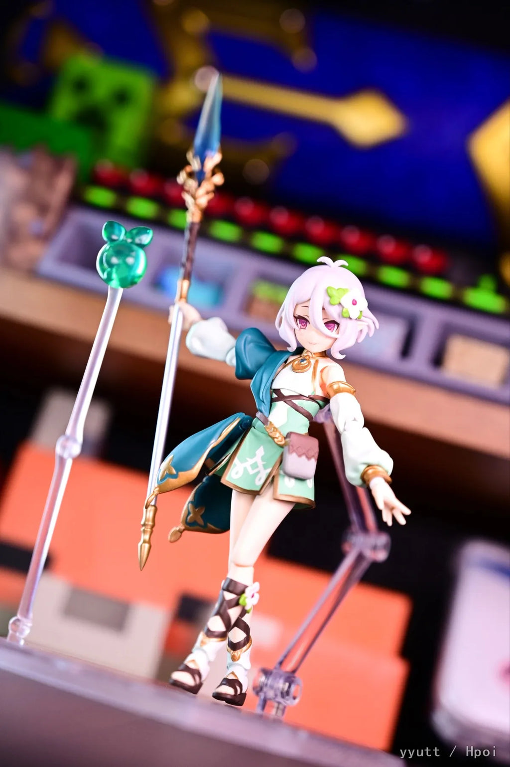 TYCTOYS Brand New Max Factory Figma 592 1/12 Princess Connect! Re:Dive KOKKORO Anime Action Figure 6inch Full Set Model Toy Gift