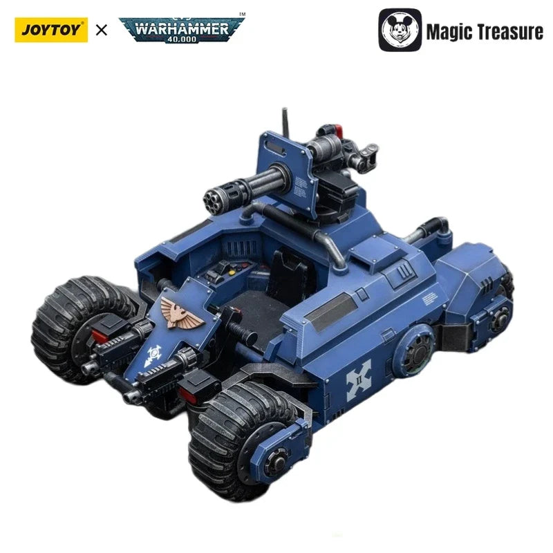 【In Stock】JOYTOY Warhammer 40K Ultramarines Primaris Invader All-Terrain Vehicle (ATV) Movable Model Toy 1/18 Action Figures