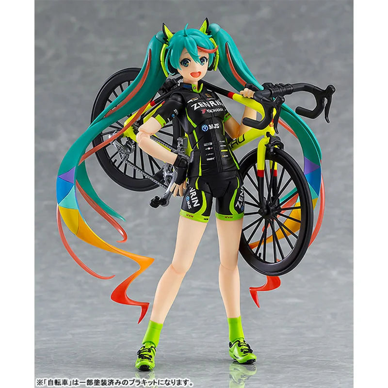 100% Original Figma 365 Racing Miku 2016 TeamUKYO Support ver. In Stock Anime Action Collection Figures Model Toys
