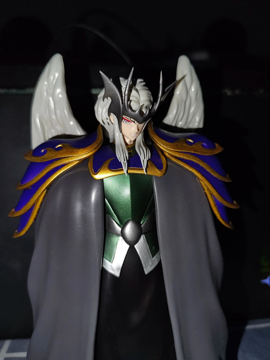 Saint Seiya Movie: Final Holy War - Fallen Angel Lucifer & Power Angel Erigor Resin Statue Collection Model