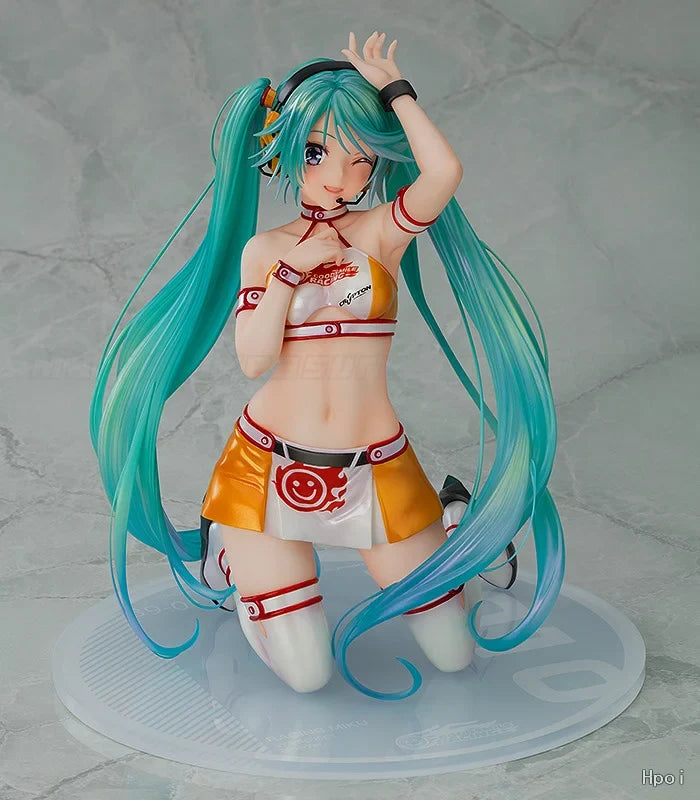 【In Stock】Original Max Factory GSC Hatsune Miku GT Project Racing Future 2010Ver Art By 1/7 Scale Figures Toys Gifts