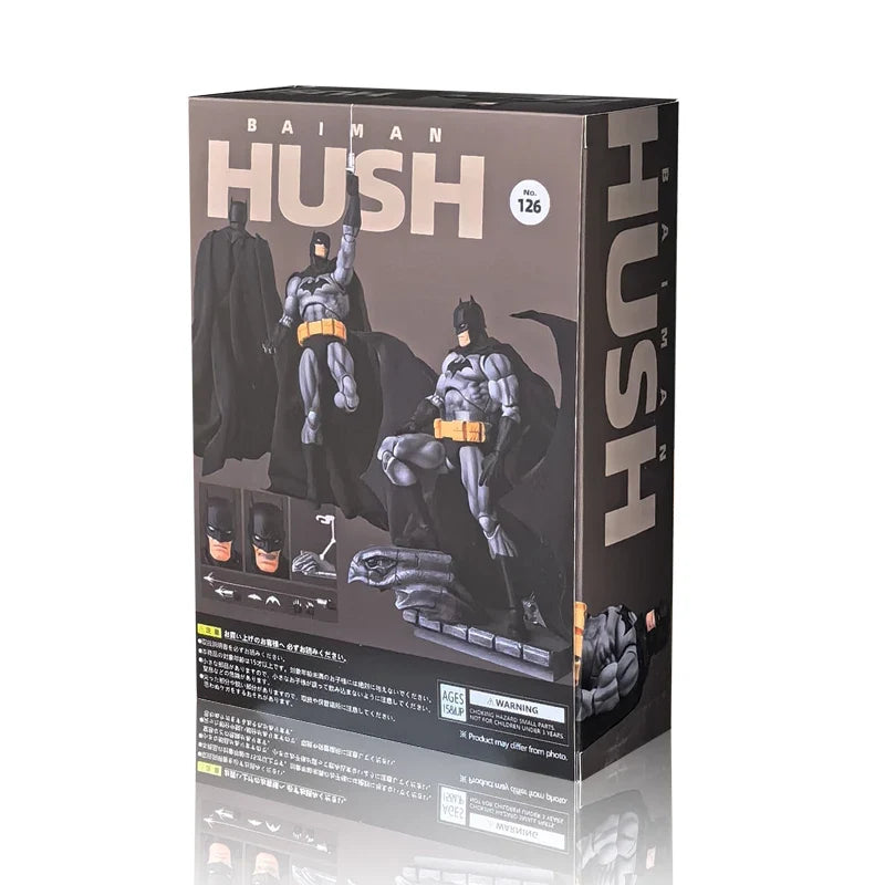 Ct Toys In Stock Batman Figure Batman Mafex 126 Action Figures Justice League Hush Figurine The Dark Knight Collection Toy Gifts