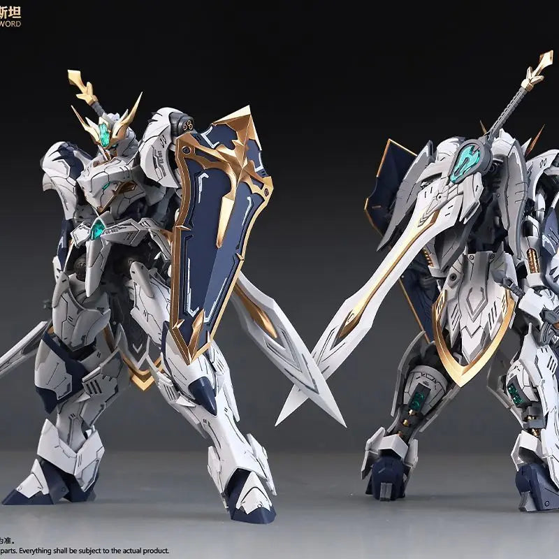 2025 Knights Of The Round Table Knights Loud Axe Lancelotte Mecha Assembly Model Domestic Production Tristan Action Figure Toy