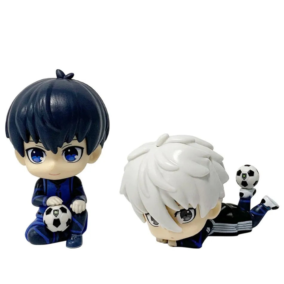 Blue Lock Anime Figure Isagi Yoichi Chigiri Hyoma Bachira Meguru Nagi Seishiro Action Figures Collection Model Figurine Doll Toy