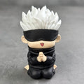 Bandai Q Version Spell Sitting Posture Please Understand The Tiger Cane Wild Rose Fu Heihui Car Mounted Figurine Anime Model