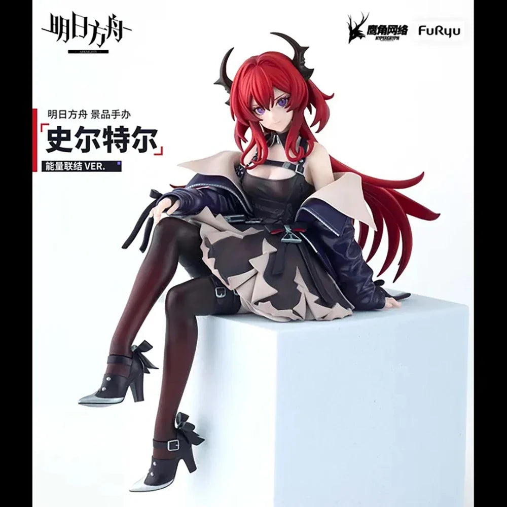 100% Original FuRyu TNoodle Stopper Figure Arknights Surtr Anime Figure Collection Series Model Toys Garage Kit