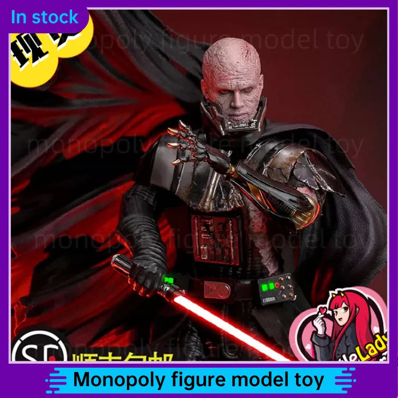 HotToys HT 1/6 Star Wars Darth Vader Schwarzer Ritter Battle Damage Edition DX45 auf Lager