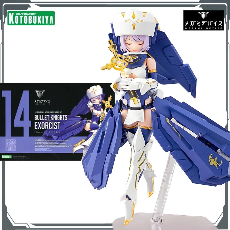 Kotobukiya Original MEGAMI DEVICE MEGAMI DEVICE&BULLET KNIGHTS EXORCIST WIDOW Figure Assembly Model Toys  Model Gifts for Boys
