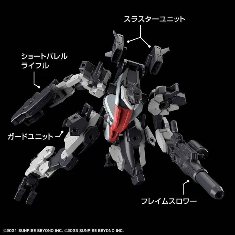 Bandai AMAIM WARRIOR AT THE BORDERLINE WEAPON SET7 HG 1/72  Assembly Plastic Anime Model Kit Movable Figure Gift For Children