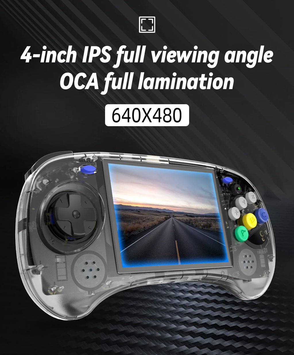ANBERNIC RG ARC-S/RG ARC-D Retro Games RK3566 4.0 INCH 640*480 Handheld Game Console Emulator LINUX System 3500mAh HD-compatible